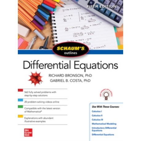 Schaum's Outline of Differential Equations, Fifth Edition