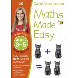 Maths Made Easy: Adding & Taking Away, Ages 3-5 (Preschool): Supports the National Curriculum, Preschool Exercise Book
