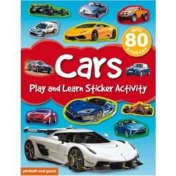 Play and Learn Sticker Activity: Cars