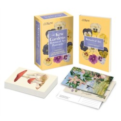 The Kew Gardens Botanical Art Postcards: Contains a 128-page Book and 50 Postcards