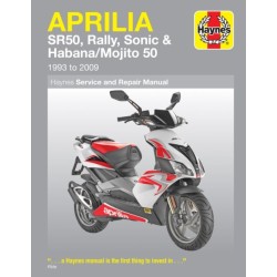Aprilia SR50, Rally, Sonic & Habana/Mojito Scooters (93 - 09)