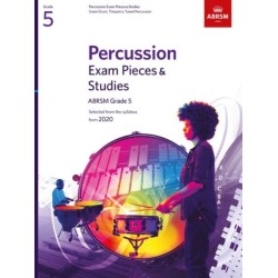 Percussion Exam Pieces & Studies, ABRSM Grade 5: Selected from the syllabus from 2020
