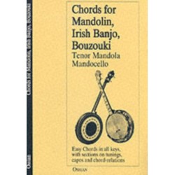 Chords For Mandolin, Irish Banjo, Bouzouki: Tenor Mandola and Mandocello