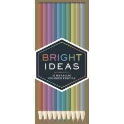Bright Ideas Metallic Colored Pencils: 10 Colored Pencils