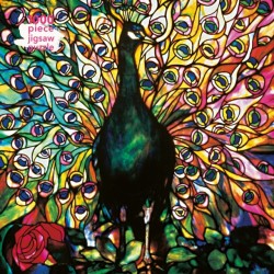 Adult Jigsaw Puzzle Louis Comfort Tiffany: Displaying Peacock: 1000-Piece Jigsaw Puzzles