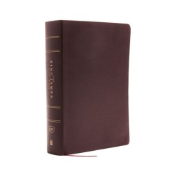 KJV, The King James Study Bible, Bonded Leather, Burgundy, Red Letter, Full-Color Edition: Holy Bible, King James Version