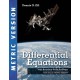 Differential Equations with Boundary-Value Problems, International Metric Edition