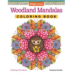 Woodland Mandalas Coloring Book