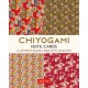 Chiyogami Japanese, 16 Note Cards: 16 Different Blank Cards with 17 Patterned Envelopes in a Keepsake Box!