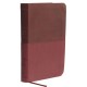 NKJV, Thinline Bible, Compact, Leathersoft, Burgundy, Red Letter, Comfort Print: Holy Bible, New King James Version