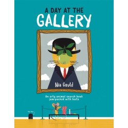 A Day at the Gallery: An arty animal search book jam-packed with facts