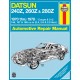 Datsun 240Z (1970-1973), 260Z (1974-1975) & 280Z (1976-1978) Haynes Repair Manual (USA)