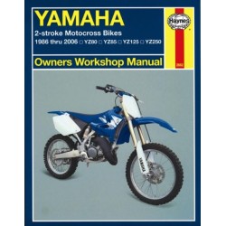 Yamaha 2-stroke Motocross Bikes (86 - 06) Haynes Repair Manual