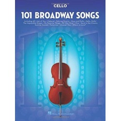101 Broadway Songs for Cello: Cello