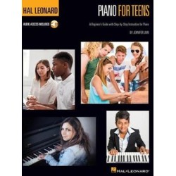 Hal Leonard Piano for Teens Method: A Beginner's Guide with Step-by-Step Instruction for Piano