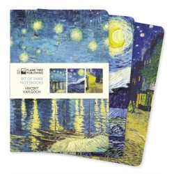 Vincent van Gogh Set of 3 Midi Notebooks