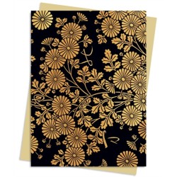 Uematsu Hobi: Box Decorated with Chrysanthemums Greeting Card Pack: Pack of 6