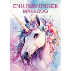 Enhjørninger Malebog