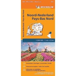 Netherlands North - Michelin Regional Map 531