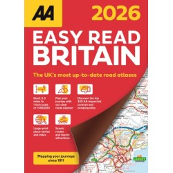 AA Easy Read Atlas Britain 2026