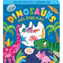 Easy Peely Dinosaurs - Peel, Stick, Play!