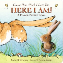 Guess How Much I Love You: Here I Am A Finger Puppet Book: Beloved classic bestselling story about love between a parent and child, with interactive soft cuddly plush finger puppet – perfect Christmas gift for babies, toddlers, birthdays, playtime, bedt