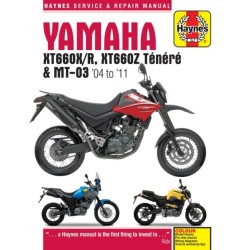 Yamaha XT660 & MT-03 (04 - 11) Haynes Repair Manual: 2004-2011