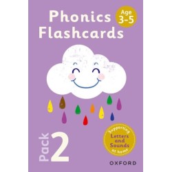 Essential Letters and Sounds Phonics Flashcards Pack 2