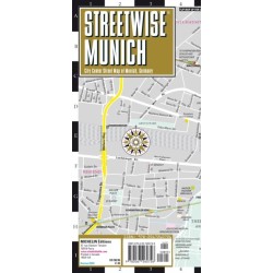 Streetwise Edinburgh Map - Laminated City Center Street Map of Edinburgh, Scotland: City Plans
