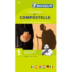 Le chemin de Compostelle - Zoom Map 161: Map
