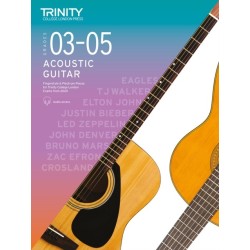 Trinity College London Acoustic Guitar Exam Pieces From 2020: Grades 3–5: Fingerstyle & Plectrum Pieces for Trinity College London Exams 2020–2023