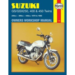 Suzuki GS/GSX250, 400 & 450 Twins (79 - 85) Haynes Repair Manual