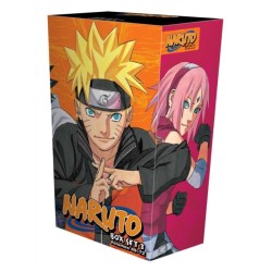 Naruto Box Set 3: Volumes 49-72 with Premium