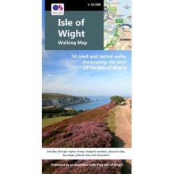 Isle of Wight Walking Map: 16 tried & tested walks showcasing the best of the Isle of Wight