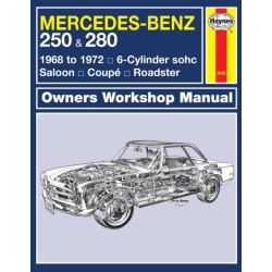 Mercedes-Benz 250 & 280 (68 - 72) Haynes Repair Manual