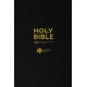 NIV Larger Print Black Leather Bible