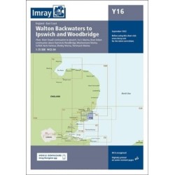 Imray Chart Y16: Walton Backwaters to Ipswich and Woodbridge