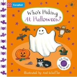 Who's Hiding At Halloween?: A soft flaps book