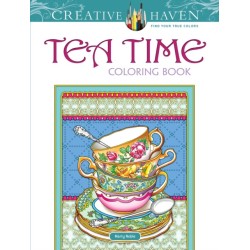 Creative Haven Teatime Coloring Book