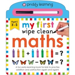 My First Wipe Clean Maths: A fun early-learning book for kids to to practise addition and subtraction