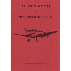 Messerschmitt 109 Pilot's Notes: Air Ministry Pilot's Notes