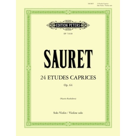 24 Etudes Caprices, Op. 64: Solo Violin