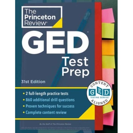 Princeton Review GED Test Prep: 2 Practice Tests + Review & Techniques + Online Features