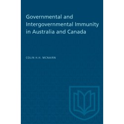 Governmental and Intergovernmental Immunity in Australia and Canada