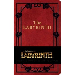 Labyrinth Hardcover Ruled Journal