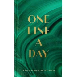 Malachite Green One Line a Day: A Five-Year Memory Book