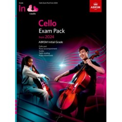 Cello Exam Pack from 2024, Initial Grade: Cello Part & Piano Accompaniment