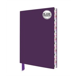 Purple Blank Artisan Notebook (Flame Tree Journals)