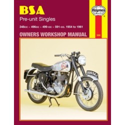 BSA Pre-unit Singles (54 - 61) Haynes Repair Manual