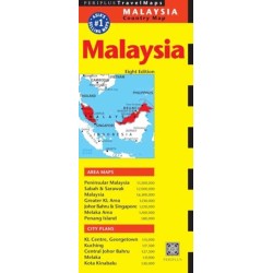 Malaysia Travel Map Eighth Edition
